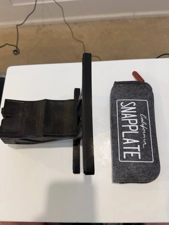 SnapPlate+ License plate holder for Tesla Model S X 2021+ - photo 3