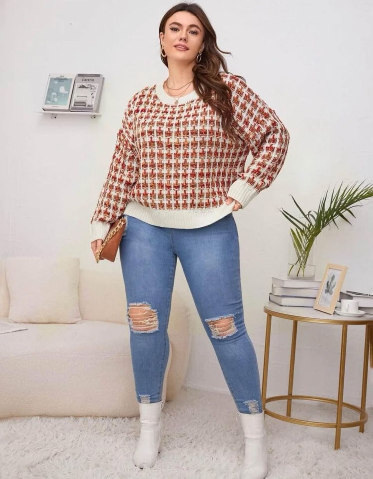 Plus Drop Shoulder Sweater - photo 2
