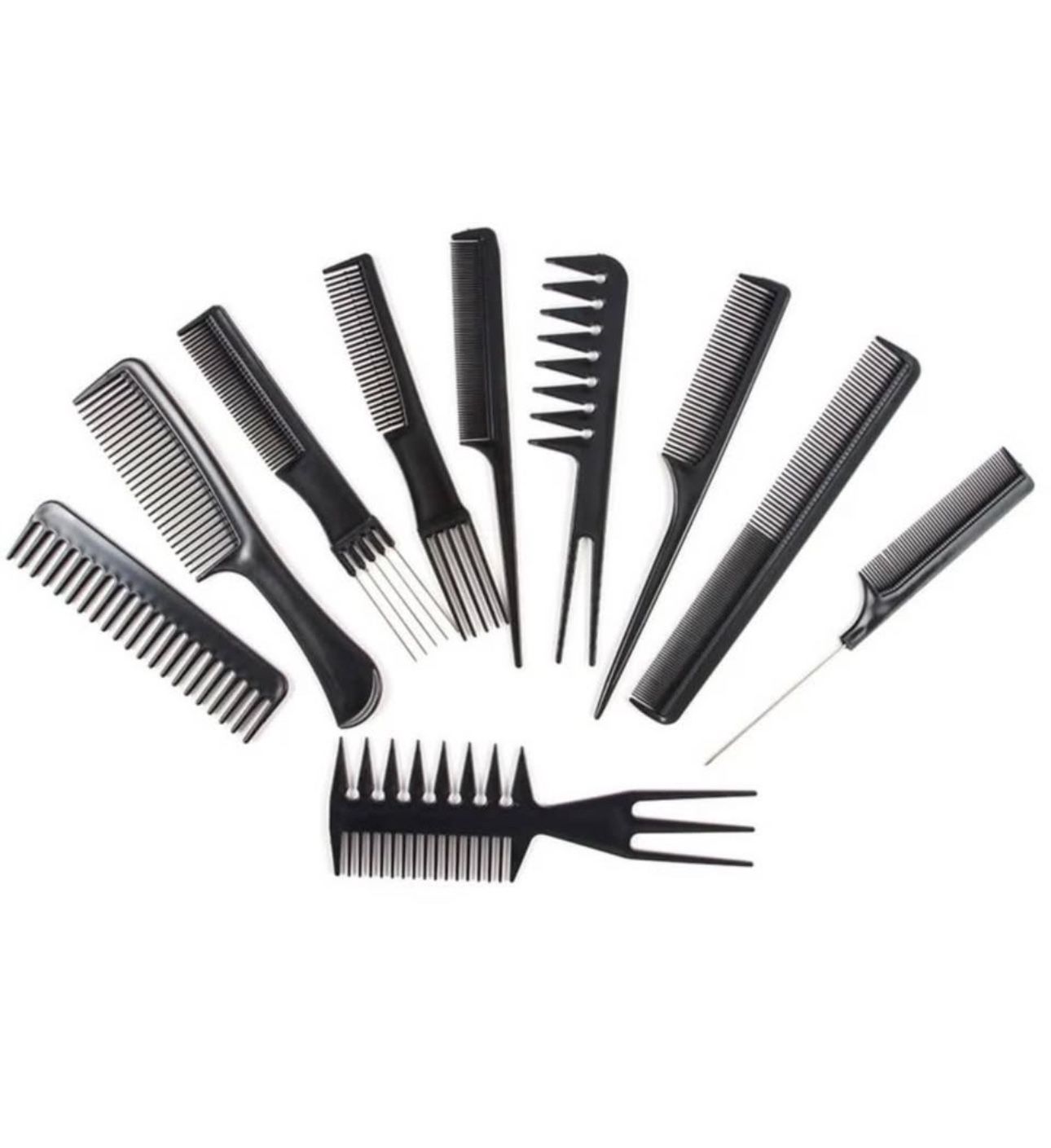 10pcs Hair Comb Set