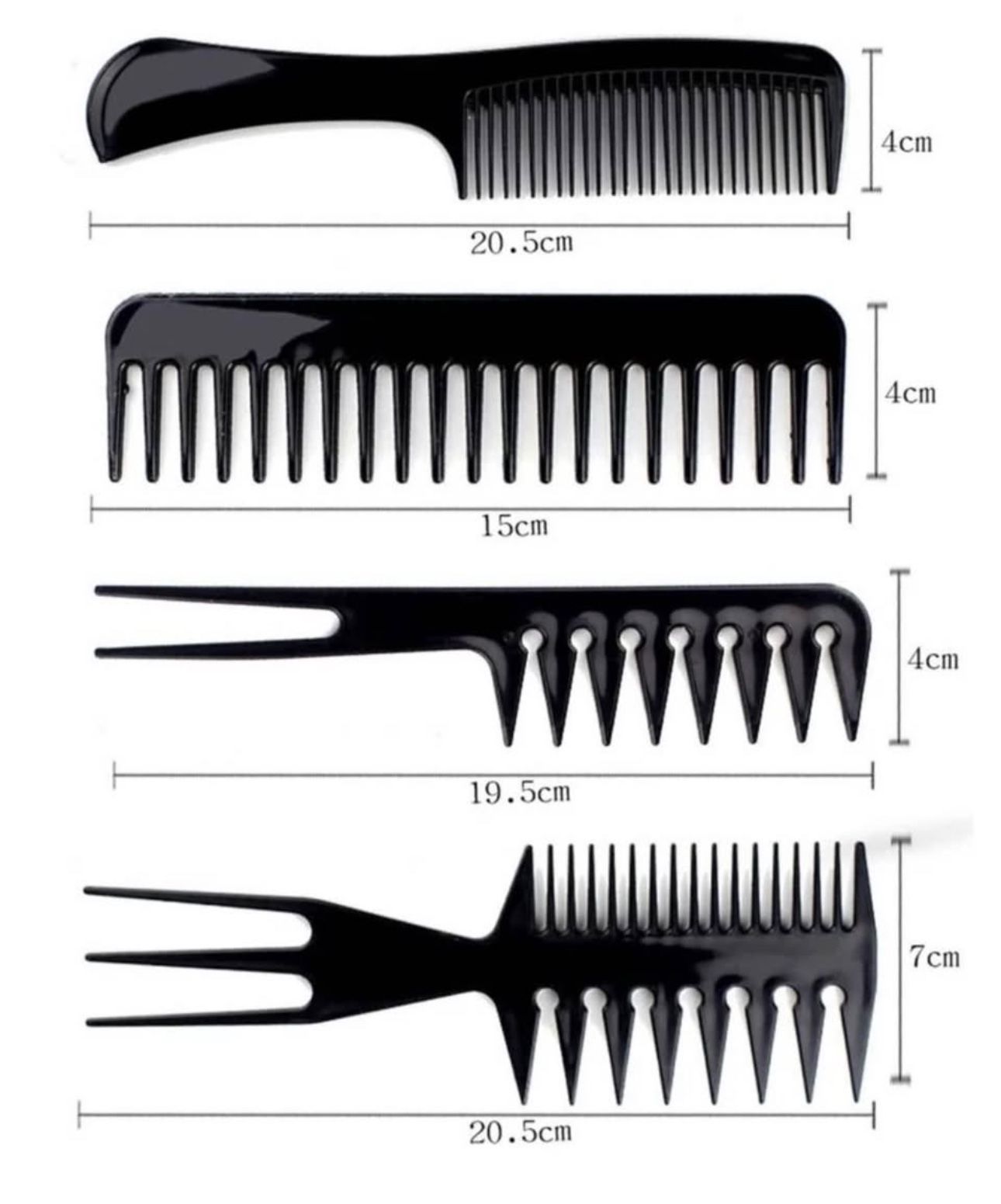 10pcs Hair Comb Set - photo 4
