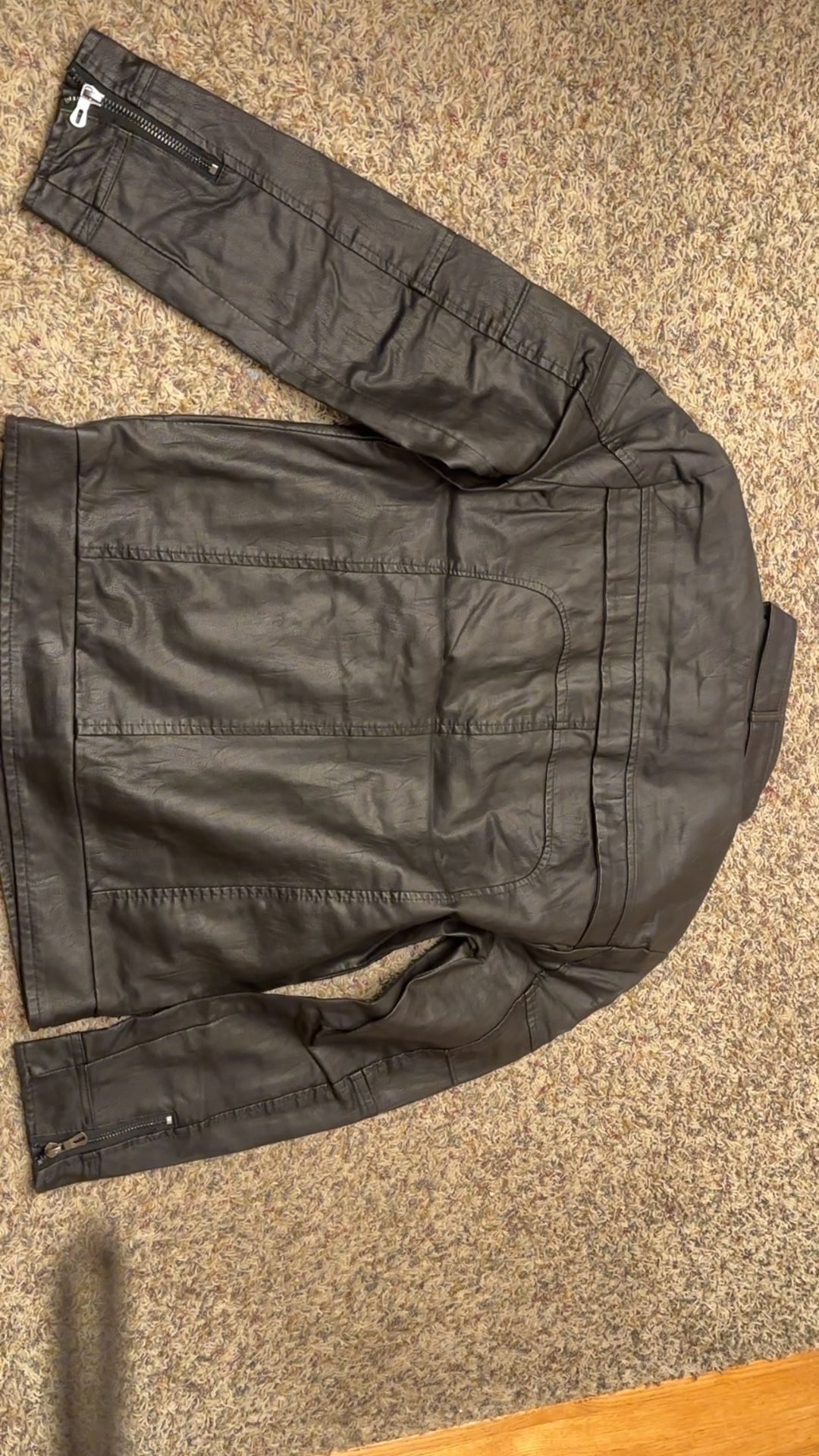 Black leather jacket for Men - photo 3