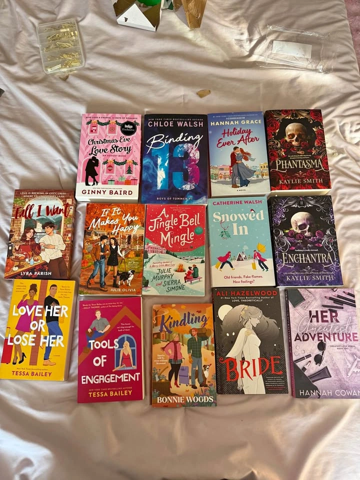 14 Books: Romance, Holiday & Fantasy Reads