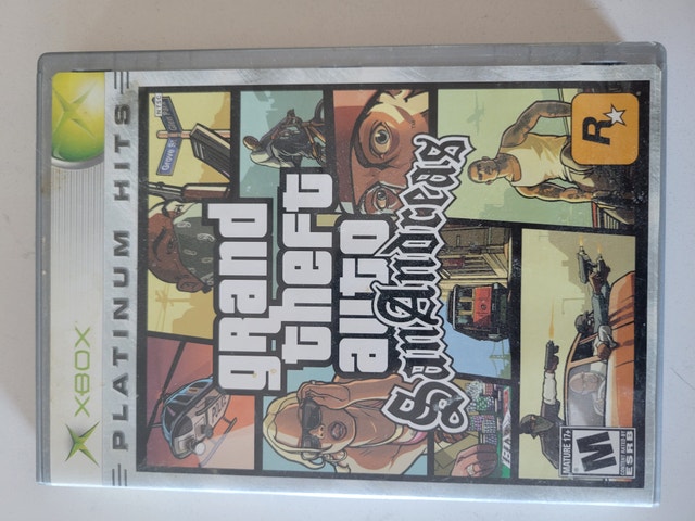 Grand Theft Auto: San Andreas Xbox Platinum Hits CIB