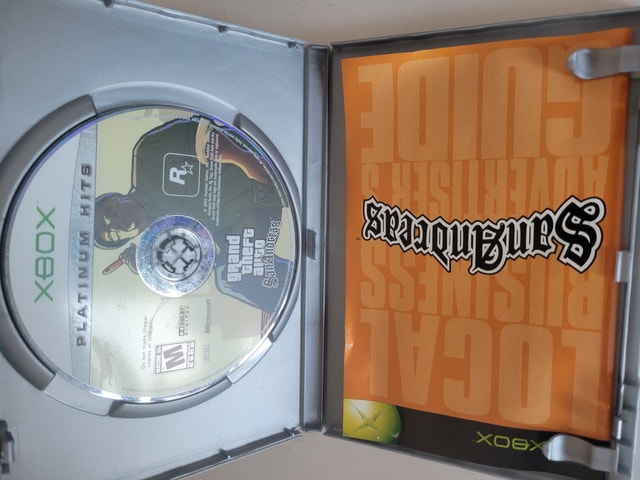 Grand Theft Auto: San Andreas Xbox Platinum Hits CIB - photo 3