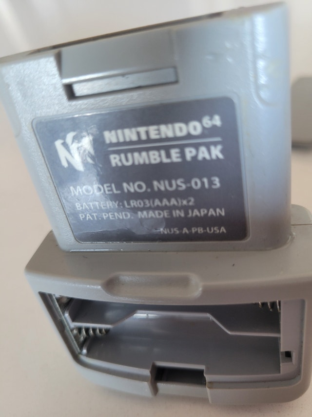 N64 Rumble Pack Tested and Working - photo 3