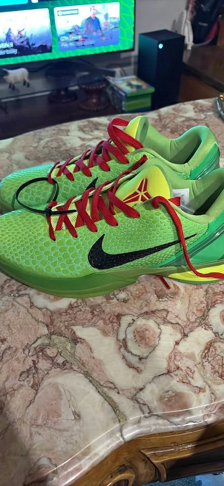 Nike Zoom Kobe 6 Protro Low Grinch size 11