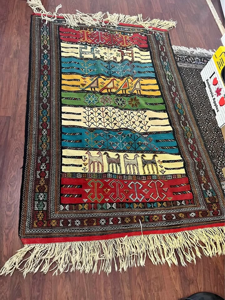 Handmade Persian Area Rug (4x6 ft)