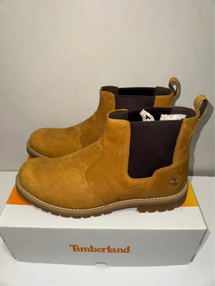 Timberland Men Leather Chelsea Boots. Size 12 US. Firm price. - photo 2
