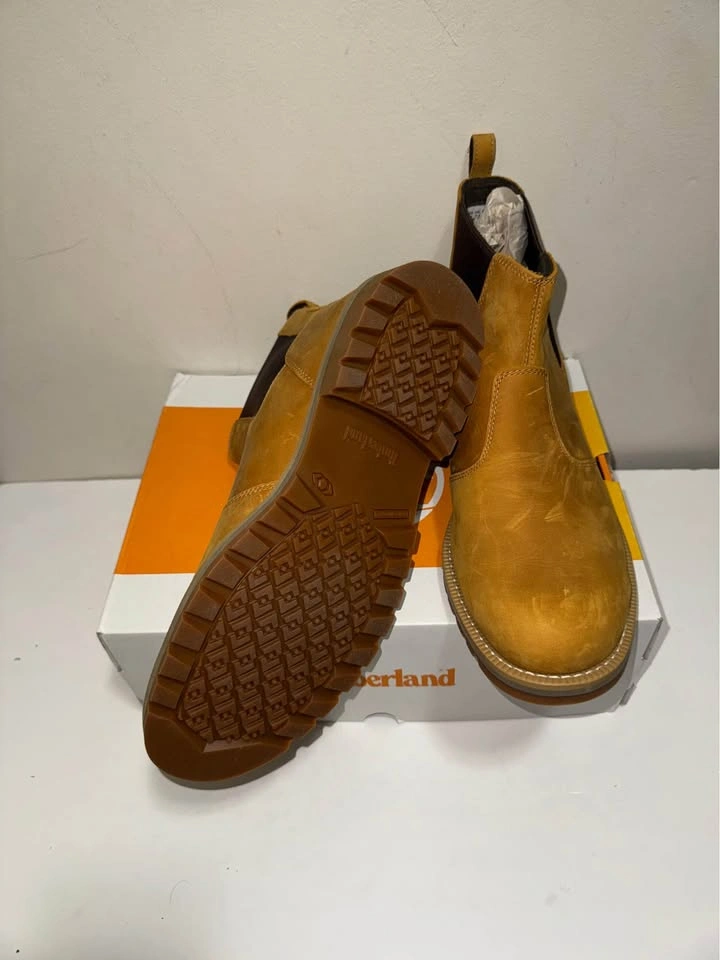 Timberland Men Leather Chelsea Boots. Size 12 US. Firm price. - photo 3