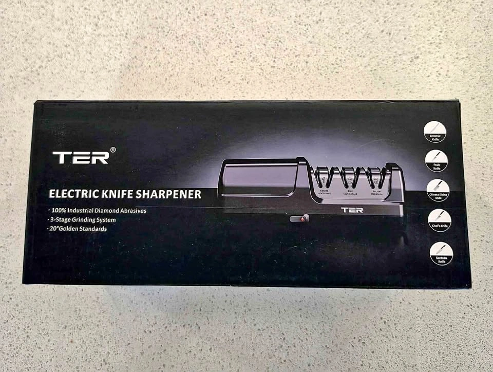 3-Stage Electric Knife Sharpener