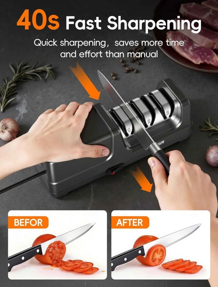 3-Stage Electric Knife Sharpener - photo 3