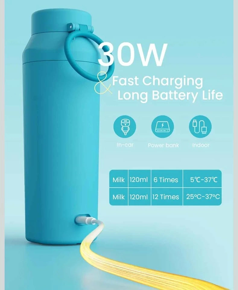 Portable Baby Bottle Warmer USB Rechargeable - photo 4