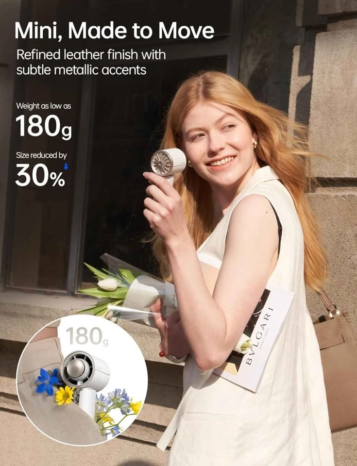 Portable Compact Rechargeable Fan with Screen - photo 3