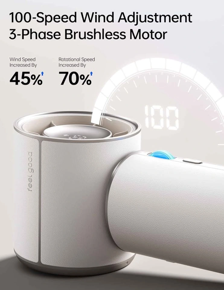Portable Compact Rechargeable Fan with Screen - photo 5