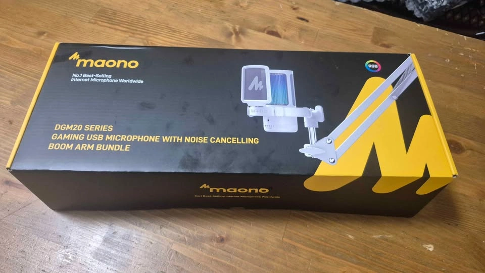 MAONO DGM20S USB Gaming Microphone RGB - Brand New - photo 2
