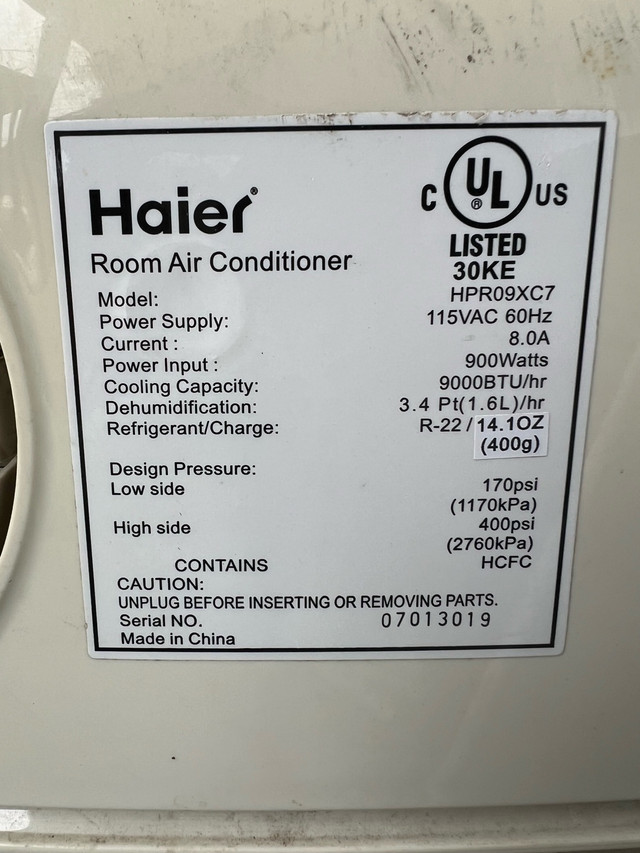 Haier portable AC - photo 3