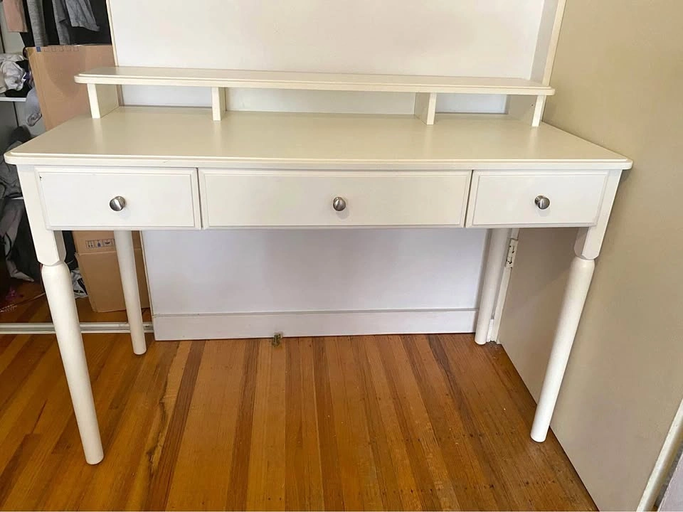 Ikea Vanity Desk with 3 Drawers
