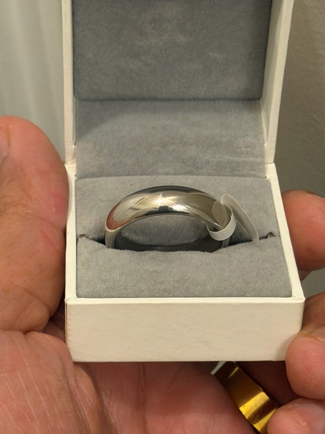 Stainless Steel Men Ring New Non-Tarnish - photo 4