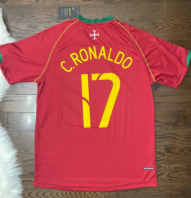 Portugal 2006 Retro RONALDO #17 World Cup Soccer Jersey - photo 3