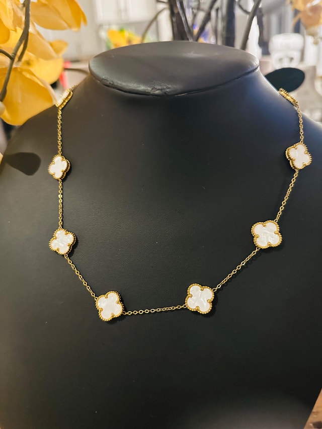 VCA Necklace 10 clover Motifs - photo 5
