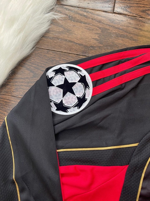 AC Milan 2007 Retro MALDINI Soccer Jersey - Champions League Fin - photo 5