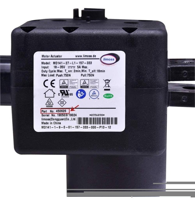 Limoss 450626 MD141.157.333 Motor Replacement - photo 4