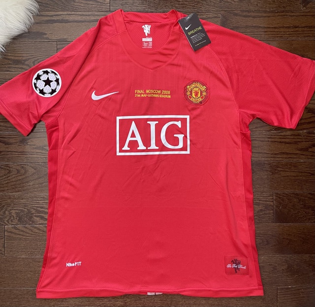 Manchester United Ronaldo Soccer 2008 Home Jersey