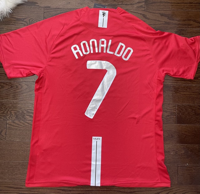 Manchester United Ronaldo Soccer 2008 Home Jersey - photo 2