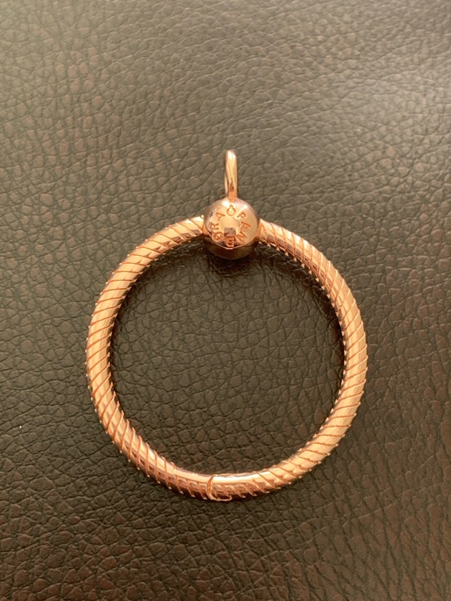 Pandora Rose Gold O Pendant