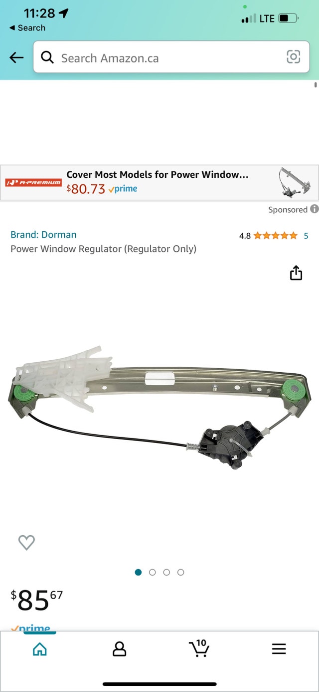 Dorman Power Window Regulator Brand New for Less