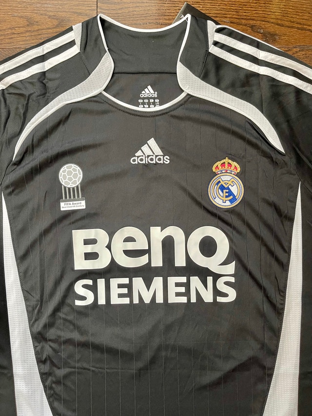 Real Madrid 2006/07 Retro BECKHAM # 23 Soccer Jersey - photo 5