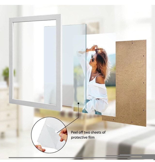 VCK Poster Frames 20"x30" White - 3 Pack Solid Wood - photo 3