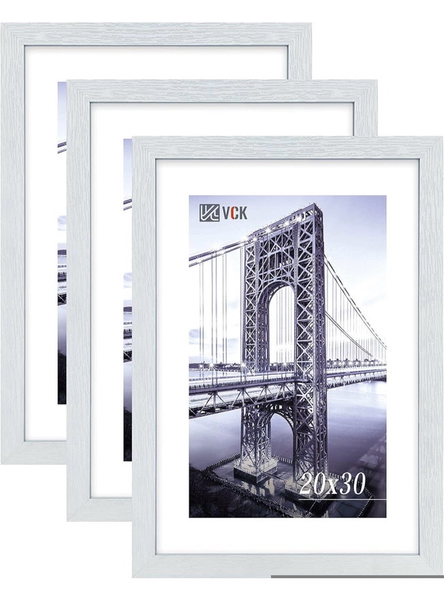 VCK Poster Frames 20"x30" White - 3 Pack Solid Wood - photo 5