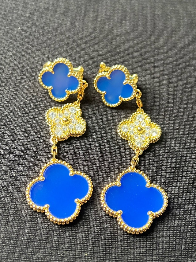 VCA Earrings 18K Gold Plated