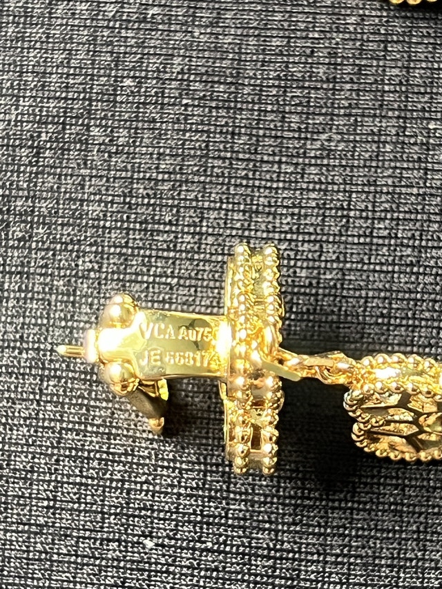 VCA Earrings 18K Gold Plated - photo 2