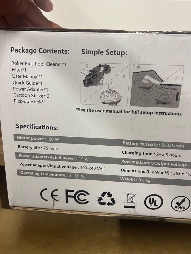 Pool Cleaning Robot New - photo 4