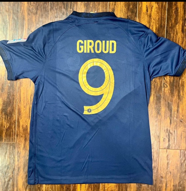 France World Cup Giroud Soccer Jersey XL - photo 2