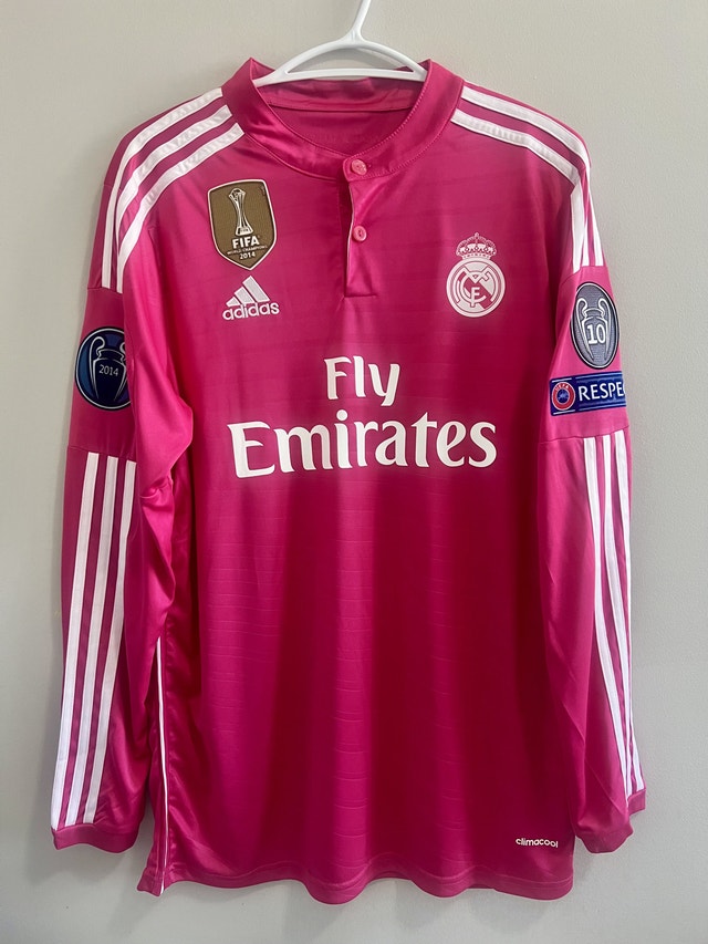 Real Madrid Retro Ronaldo 2014/15 Soccer Away Jersey