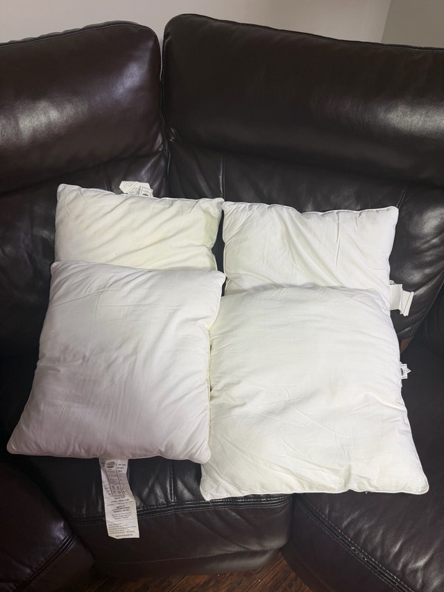 Cushions 4 pcs Size 18in x 18in