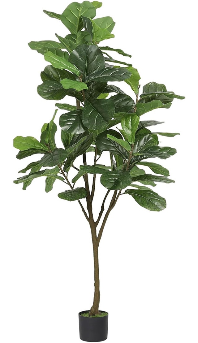 Artificial Fiddle Leaf Fig Tree - 6ft Tall - photo 2