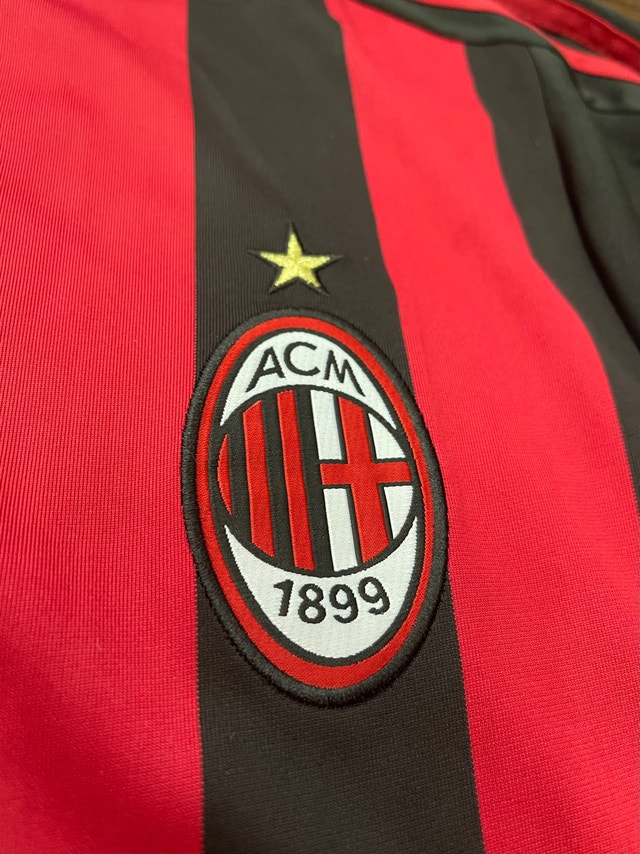 AC Milan Retro 2009/10 RONALDINHO Soccer Jersey - Long Sleeve - photo 4