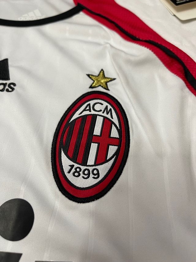 AC Milan 2007 Retro KAKA Soccer Jersey - Champions League Fin - photo 4