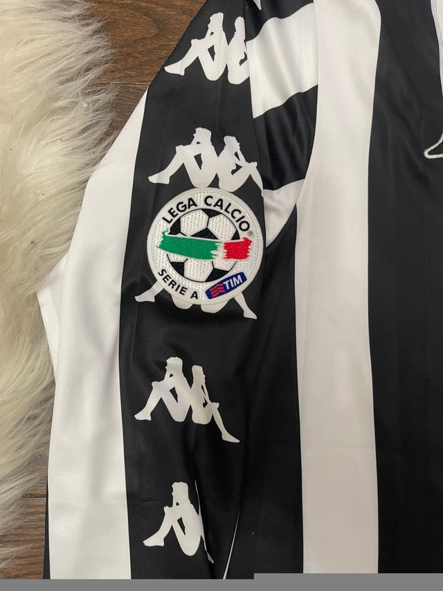 Juventus Retro Zidane 99/00 Soccer Home Jersey - Long Sleeves - photo 3