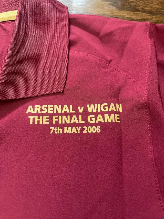 Arsenal Henry #14 Retro Soccer Home Jersey 2005/06 - photo 5