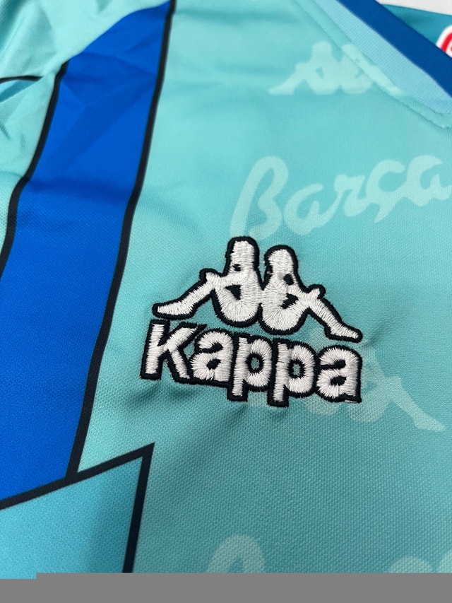 Barcelona Retro Ronaldo 1996-97 Soccer Away Jersey - photo 4