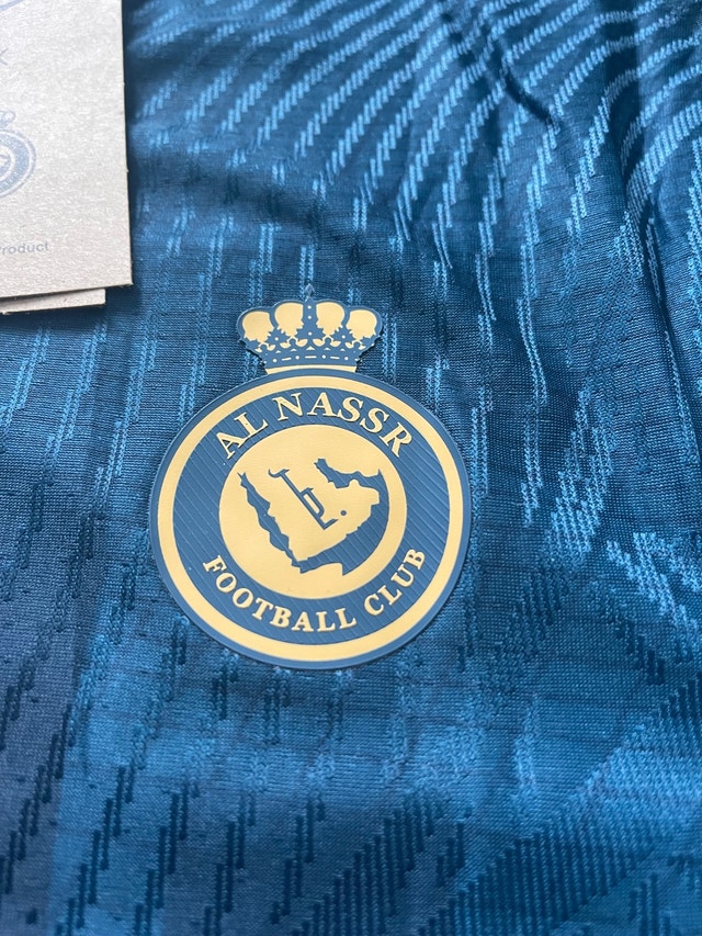 AL Nassr Ronaldo Soccer away Jersey - photo 4