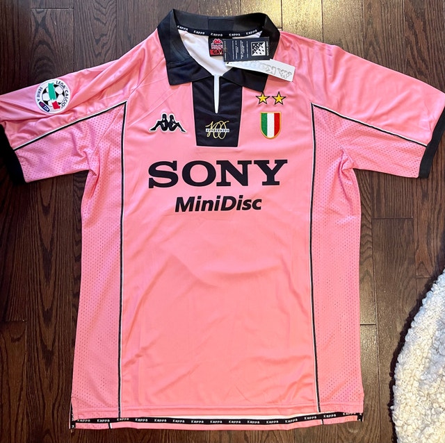 Juventus Del Piero Retro 1997/98 Soccer Away Jersey