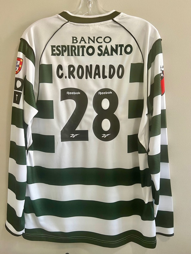 Sporting Lisbon Ronaldo Soccer Jersey - photo 2