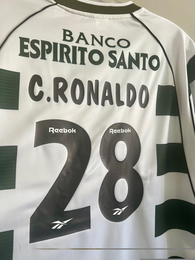 Sporting Lisbon Ronaldo Soccer Jersey - photo 3