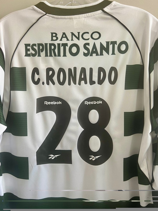 Sporting Lisbon Ronaldo Soccer Jersey - photo 4